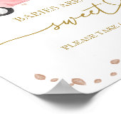 Poster Citrouille Automne Les Bébés Sont Symbole Sucré (Coin)