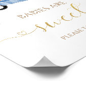 Poster Citrouille Automne Les Bébés Sont Symbole Sucré (Coin)