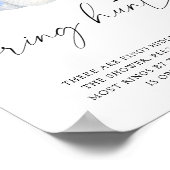 Poster Citrouille blanc - bague chasse nuptiale jeu de do (Coin)