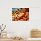 Poster Citrouille d'automne (Cuisine)