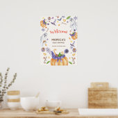 Poster Citrouille de bonbons Fantômes Halloween Baby Affi (Cuisine)