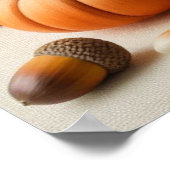 Poster Citrouille de Patchwork (Coin)