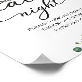 Poster Citrouille de verdure Date d'automne Jar de nuit (Coin)