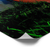 Poster Citrouille d'Halloween (Coin)