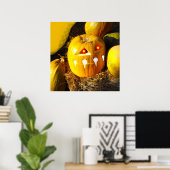 Poster Citrouille d'horreur (Bureau à domicile)