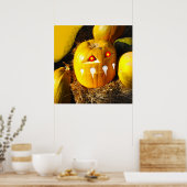 Poster Citrouille d'horreur (Cuisine)