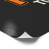 Poster Citrouille drôle de conception de jeu de mots Hall (Coin)