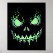 Poster Citrouille effrayant Jack-o'-lantern Enfants d'Hal (Devant)