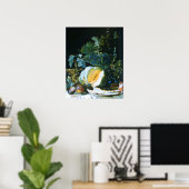 POSTER CITROUILLE, FRUITS ET VERRE (Bureau à domicile)