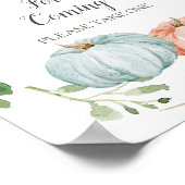 Poster Citrouille Genre Reveillez Merci pour venir (Coin)