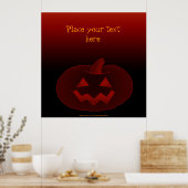Poster Citrouille Halloween 002 (Cuisine)
