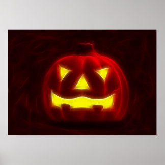 Poster Citrouille Halloween 1