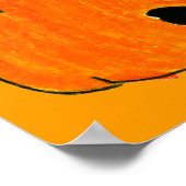 POSTER CITROUILLE HALLOWEEN HAUT DE L'HISTOIRE (Coin)