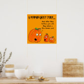 POSTER CITROUILLE HALLOWEEN HAUT DE L'HISTOIRE (Cuisine)