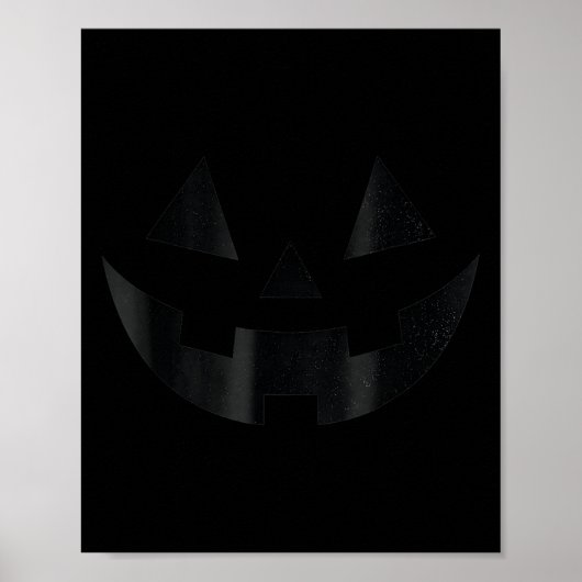 Poster Citrouille Jack Halloween O Lanterne  (Devant)