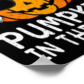 Poster Citrouille Le Plus Cool Dans Le Patch Fun Boys Fil (Coin)