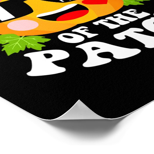 Poster Citrouille Middle Soeur Du Patch Fun Halloween (Coin)