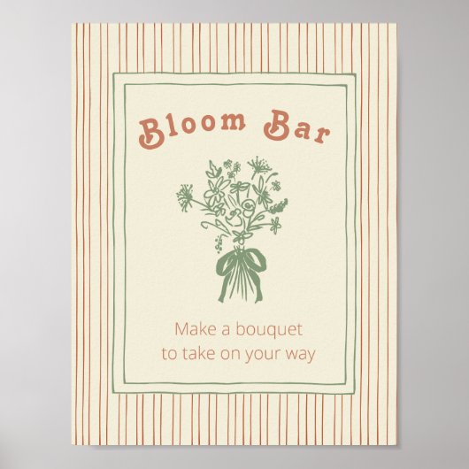 Poster Citrouille : Panneau de la barre de floraison (Devant)