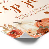 Poster Citrouille Parenting Astuce Jar Conseils Panneau B (Coin)