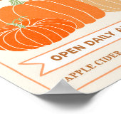 Poster citrouille Patch (Coin)