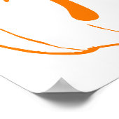 Poster Citrouille Pi (tarte) Mathématiques Humour (Coin)