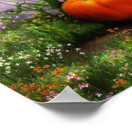 Poster citrouille Pixie (Coin)