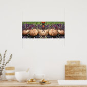 Poster Citrouille Plante ferme miroir de stand Abstrait (Cuisine)