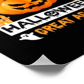 Poster Citrouille Rendre Halloween grand à nouveau (Coin)