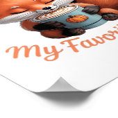 Poster Citrouille Spice Est Ma Saison Favorite Automne Cl (Coin)