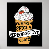 Poster Citrouille Spice Reproductive Rights Pro Choice Fe (Devant)