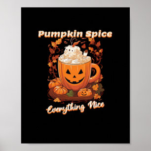 Poster Citrouille Spice Tout Nice Citrouille Spice Café