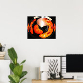 Poster Citrouilles (Bureau à domicile)