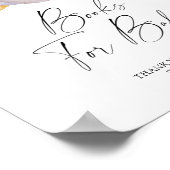 Poster Citrouilles d'aquarelle - livres pour bébé (Coin)