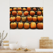 Poster Citrouilles d'automne (Cuisine)