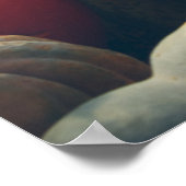 Poster Citrouilles d'automne dans un jardin rustique (Coin)