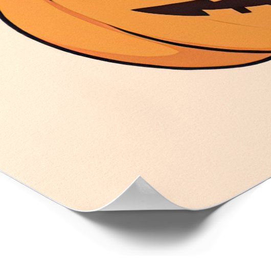 Poster Citrouilles de caricatures (Coin)