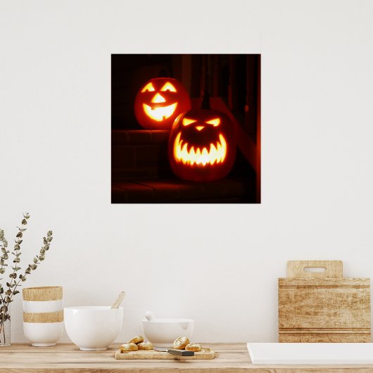 Poster Citrouilles d'Halloween (Cuisine)