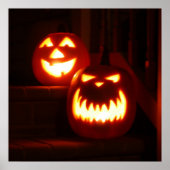 Poster Citrouilles d'Halloween (Devant)