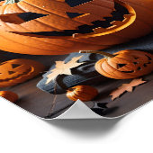 Poster Citrouilles Halloween  (Coin)