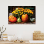 Poster Citrouilles - Le Gang est là (Cuisine)