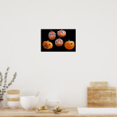 Poster Citrouilles pour Halloween. (Cuisine)
