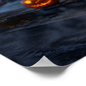Poster Citrouilles sur un Porche (Coin)