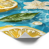 Poster Citrus Bloom Freshness (Coin)