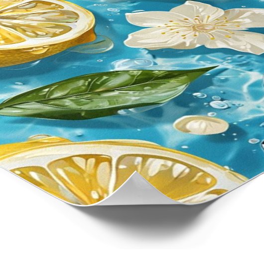 Poster Citrus Bloom Freshness (Coin)