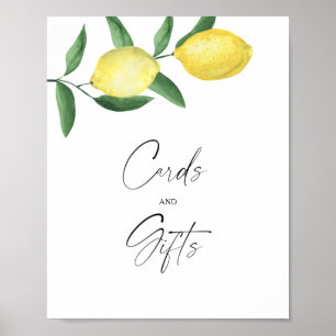 Poster Citrus - Cartes et Cadeaux