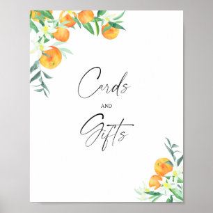 Poster Citrus - Cartes et Cadeaux