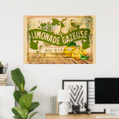 Poster Citrus Citrus Été vintage (Bureau à domicile)