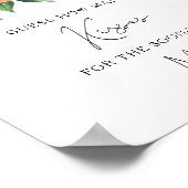 Poster Citrus - Combien de baisers jeu de baby shower (Coin)