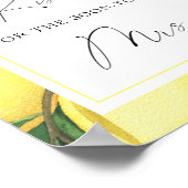 Poster Citrus - Combien de baisers jeu de douche de nage (Coin)