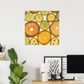 Poster Citrus Slices (Bureau à domicile)